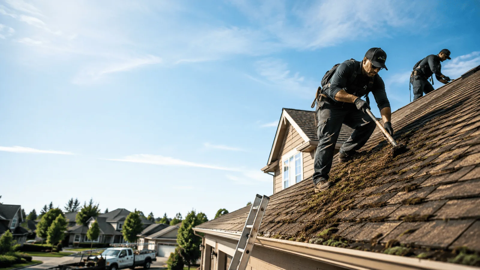 Roof Moss Removal in Beaufort, SC near me